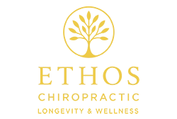 The Ethos Chiropractic, Longevity, and Wellness website sidebar logo
