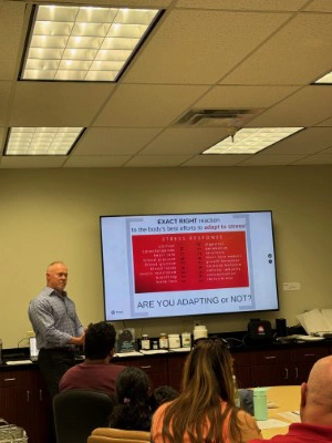 Chiropractor Irving TX Jason Black Leading Seminar 03