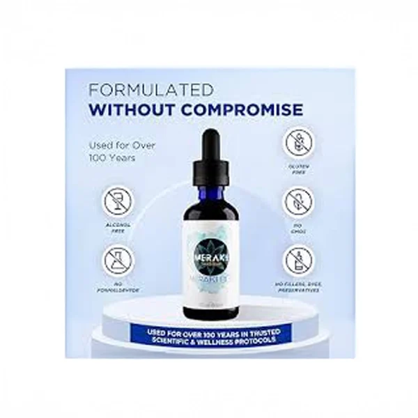 Meraki Medicinal bottle.